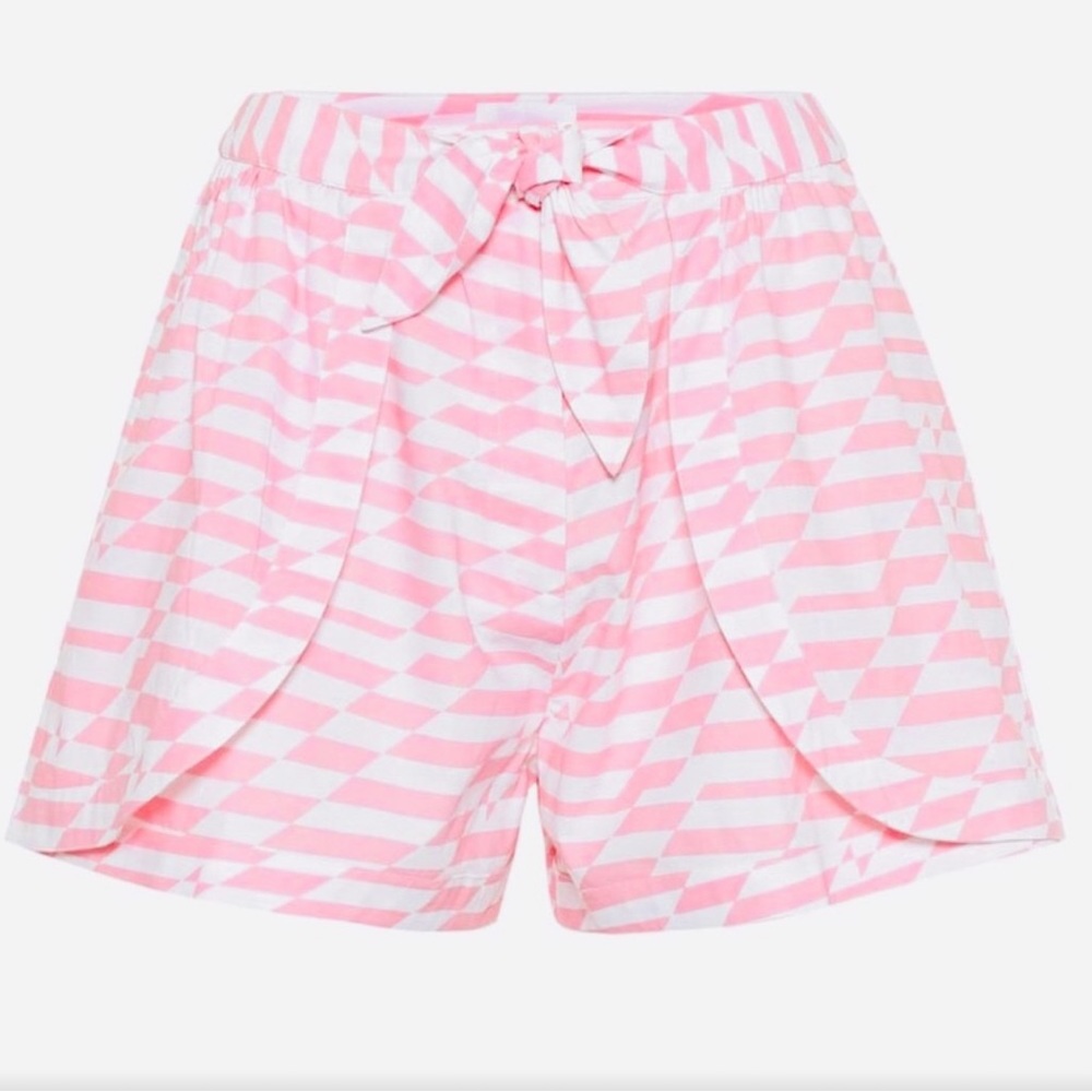 Alexandra Miro Bella shorts in pink and white (S)